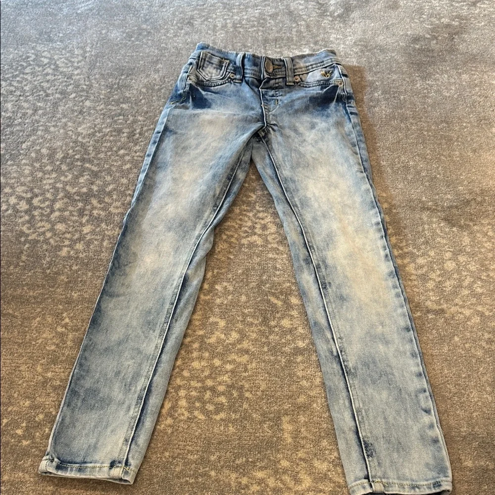 Justice kids Skinny Light Blue Washed Jeans
